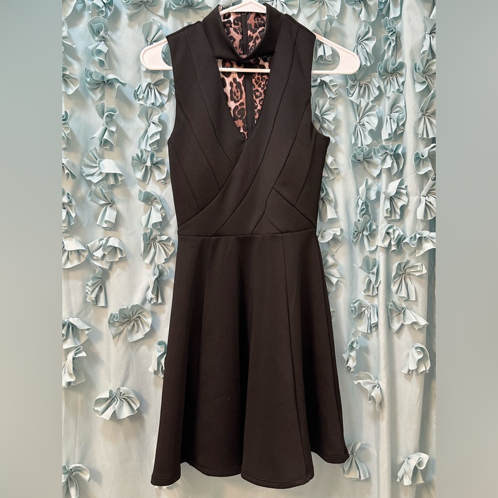 Fun and flirty little black dress